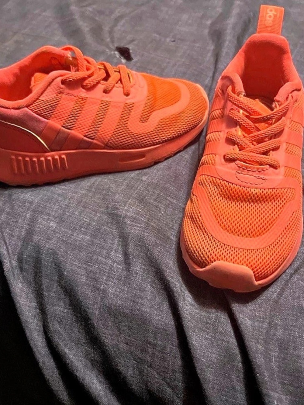 adidas NMD_R1 Orange Athletic Sneakers